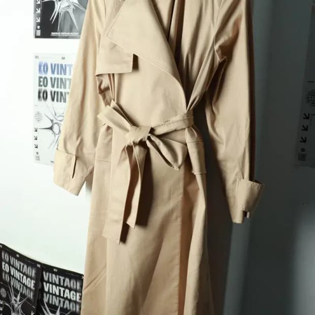 W(S) 코스 코트자켓 베이지 면 아메카지-1692A
