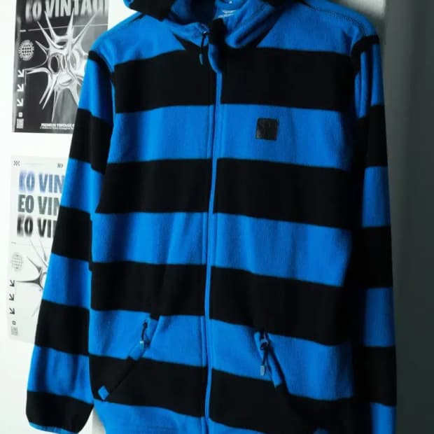 W(M-L) 아디다스 집업 바람막이 점퍼자켓 Y2K 트렌드-16933