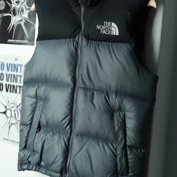 (XS-S) 노스페이스 패딩 점퍼자켓 조끼 눕시 구스다운-16991