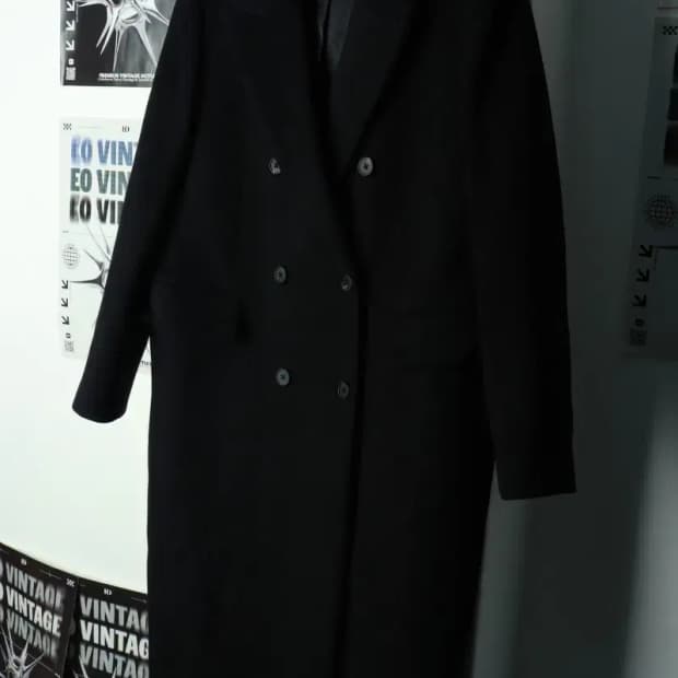 W(M) 무신사 스탠다드 코트자켓 캐시미어 더블 블랙-1699D