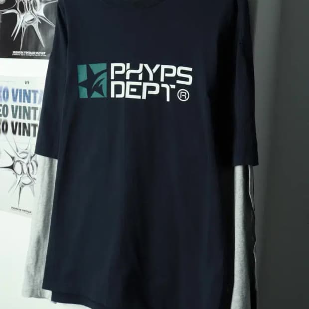 (L-XL) 피지컬에듀케이션디파트먼트 긴팔티셔츠 레이어드-169B7