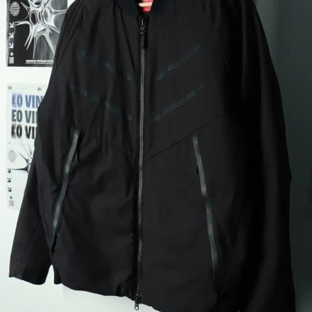 (M-L) 나이키 패딩 점퍼자켓 에어로로프트 테크팩 웨어 블랙-16A1D