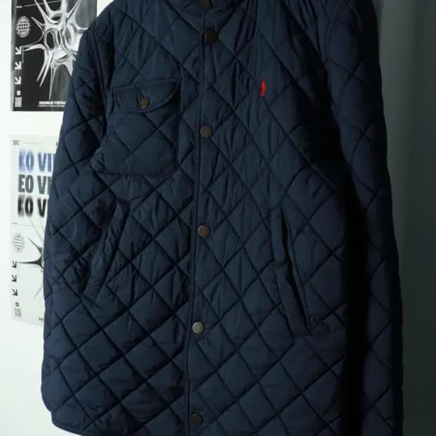 (L) 폴로 랄프로렌 패딩 점퍼자켓 경량 퀄팅 레드포니-16A29