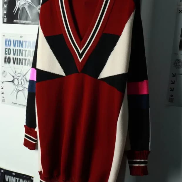 W(S-M) 에밀리오 푸치 니트 메리노울 롱 이태리 한정판-16A2E