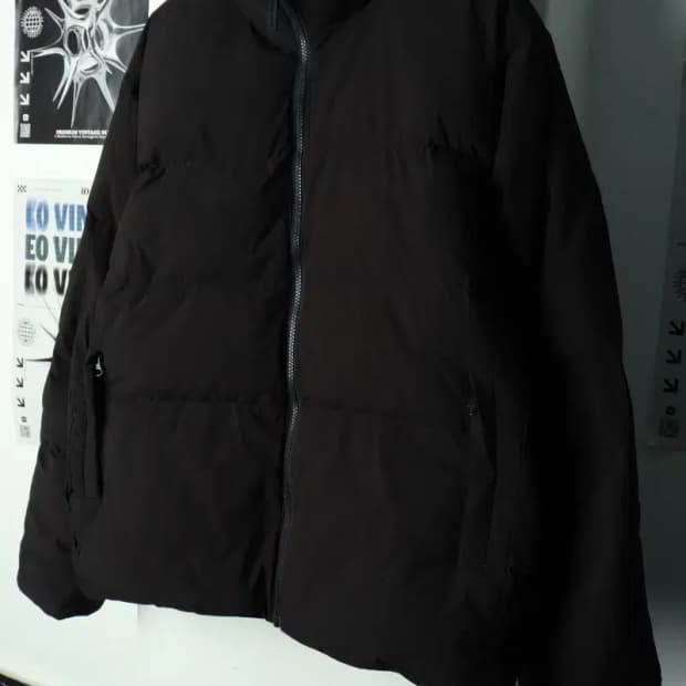 (L-XL) 라퍼지스토어 패딩 점퍼자켓 푸퍼 블랙 기본-16A3C