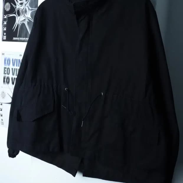 (S-M) 라퍼지스토어 집업 바람막이 점퍼자켓 필드 크롭-16B14