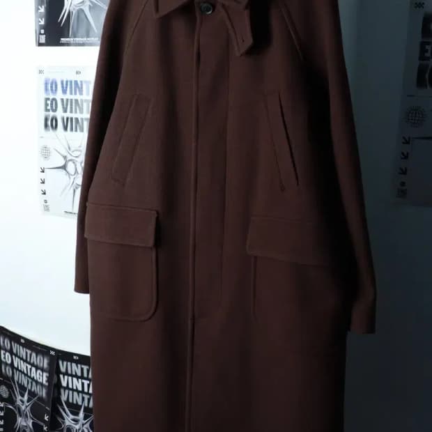 (L-XL) 스파오 코트자켓 발마칸 브라운-16B7C