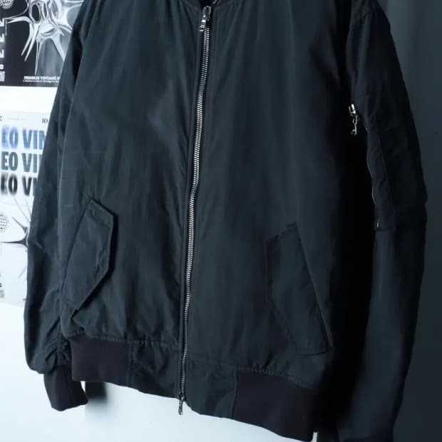 (M-L) 피스워커 집업 바람막이 점퍼자켓 작은사용감 항공-16C93