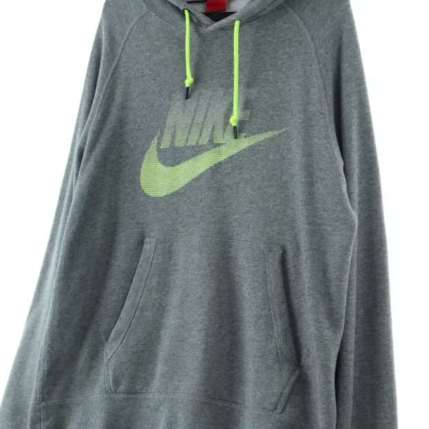 (XL) 나이키 후드티셔츠 테크팩 그레이 올드스쿨-16D3C