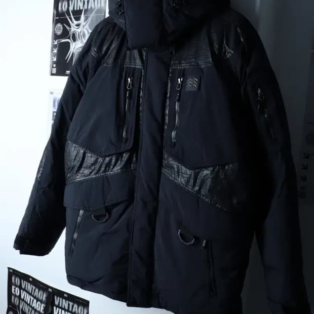 (L-XL) 코오롱스포츠 패딩 점퍼자켓 대장급 안타티카-16E2B