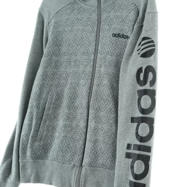 W(S-M) 아디다스 후드집업 일본판 빅로고 올드스쿨-16D4E