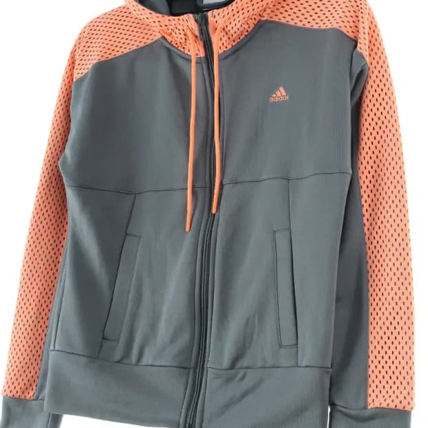 W(S) 아디다스 후드집업 일본판 기능성 런닝 러닝-16D57