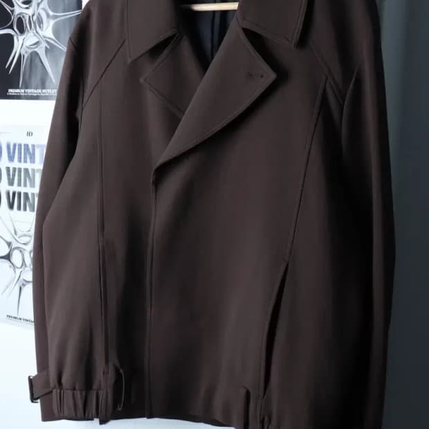 (M-XL) 드로우핏 집업 바람막이 점퍼자켓 블루종 카라-16E89