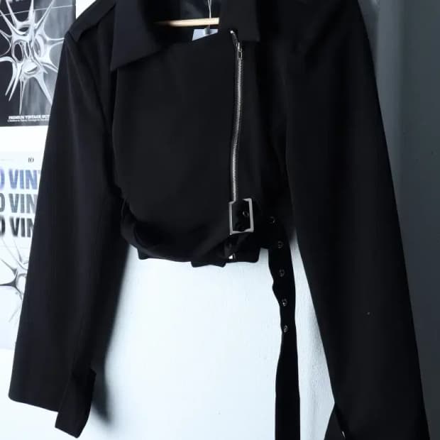 W(F) 브랜드빈티지 집업 바람막이 점퍼자켓 새상품 크롭-16E8A