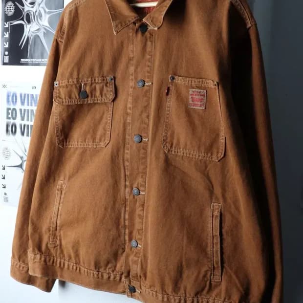 (XL-2XL) 리바이스 집업 바람막이 점퍼자켓 선라이즈-16F94