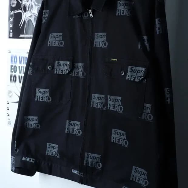 (XL-2XL) 슈프림 집업 바람막이 점퍼자켓 빅사이즈-16FDF