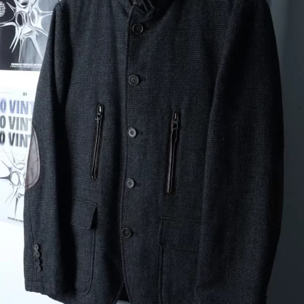 (L-XL) 시리즈 코트자켓 풀내피 그레이 울-16FFA