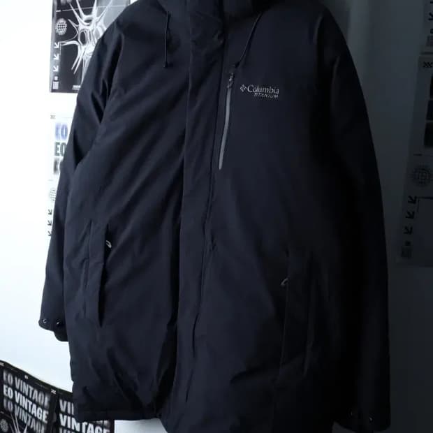 (XL-2XL) 컬럼비아 패딩 점퍼자켓 특수발열 구스다운-16FA8