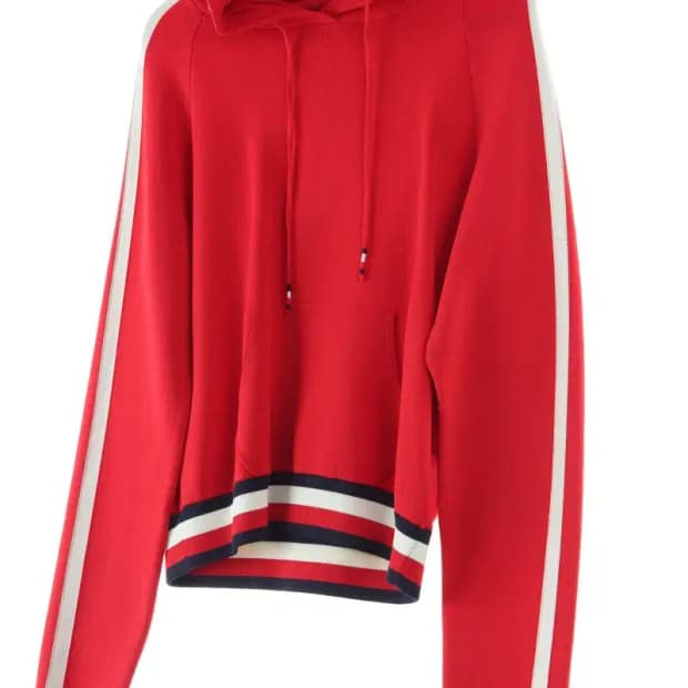 W(S) 타미힐피거 후드티셔츠 폴리 기능성 희귀 사이드포인트-17172