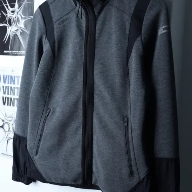 (M) 아이더 집업 바람막이 점퍼자켓 기능성 슬림핏 그레이-17221