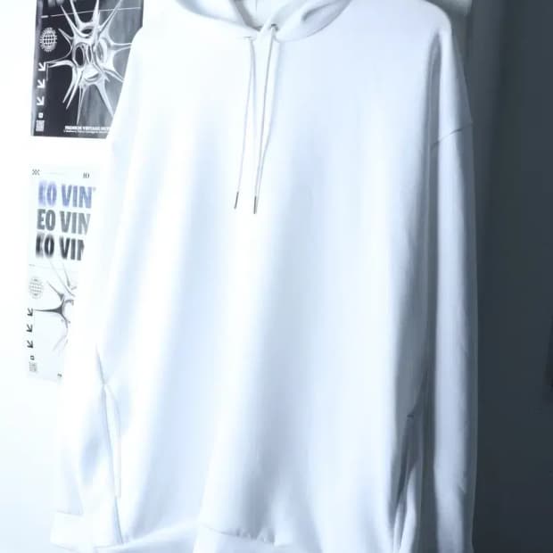 (2XL) 집업 바람막이 점퍼자켓 빅사이즈 화이트 폴리-1722B