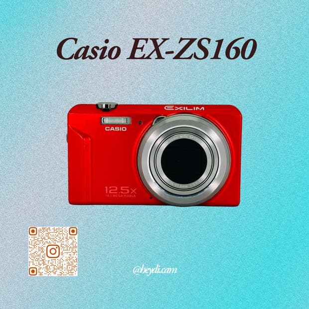 A급! (입문용 1등) 카시오 EX-ZS160 레드