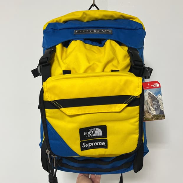 슈프림 노스페이스 16SS 스팁테크 백팩 로얄 미니언