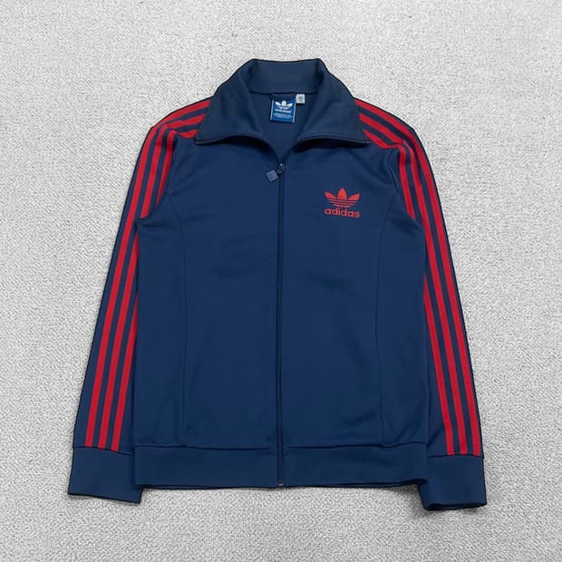 아디다스 유로파 트랙탑 져지 네이비 레드