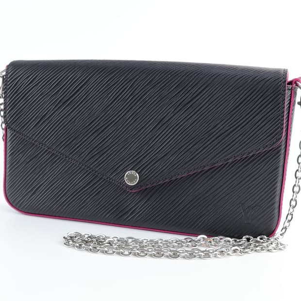 루이비통 포쉐트 펠리시 에피 가죽 지갑 숄더백 체인 크로스백