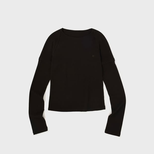 로우클래식 Borelo Sleeve Top  Dark Brown