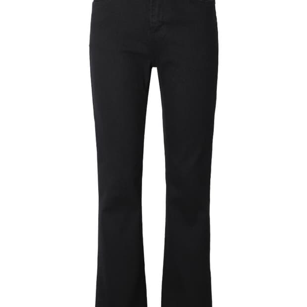 쓰리타임즈 5501 부츠컷 팬츠 젯블랙