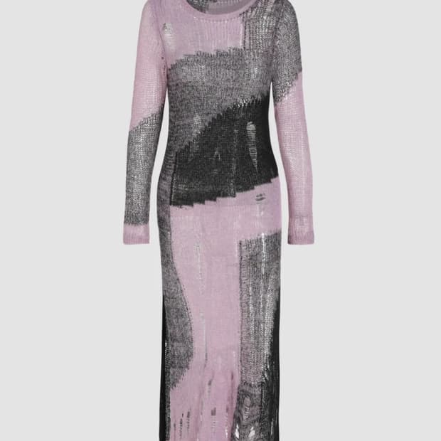 샵사이다 니트 롱 원피스 [새상품]