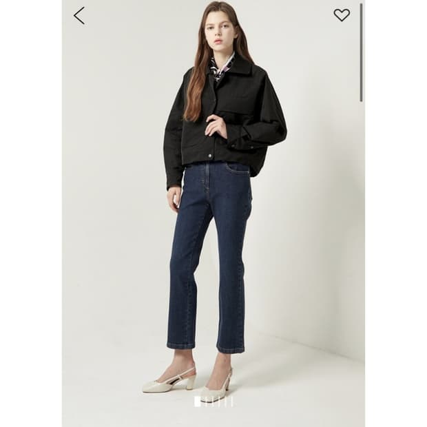 SJSJ 22 세미 부츠 데님 팬츠