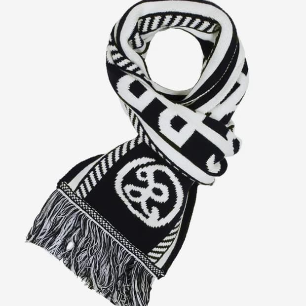 엑스톤즈 클럽 리버시블 머플러 (BLACK)