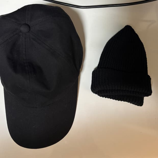 무탠다드 볼캡 비니