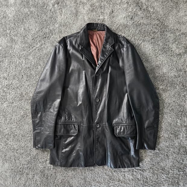 [무료배송] 바나나 리퍼블릭 가죽 블레이저