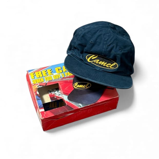 90s Camel 카멜 네이비 모자