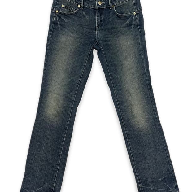 캘빈클라인 스키니 로우라이즈 청바지