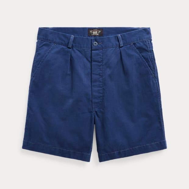 RRL 더블알엘 플리츠 트윌 반바지