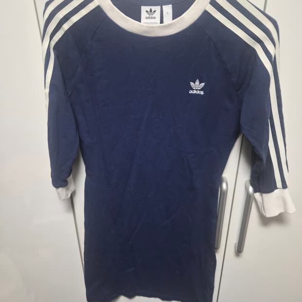 아디다스 원피스 네이비 S