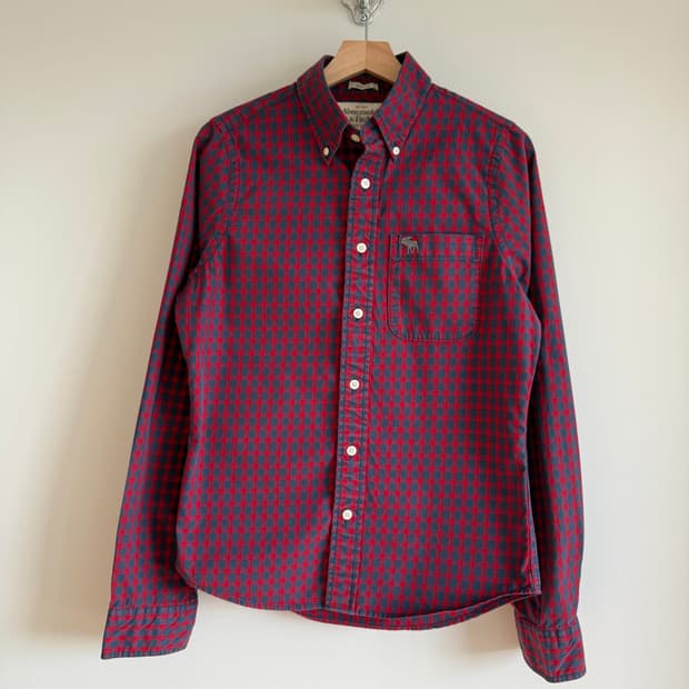 아베크롬비(Abercrombie) 체크 셔츠