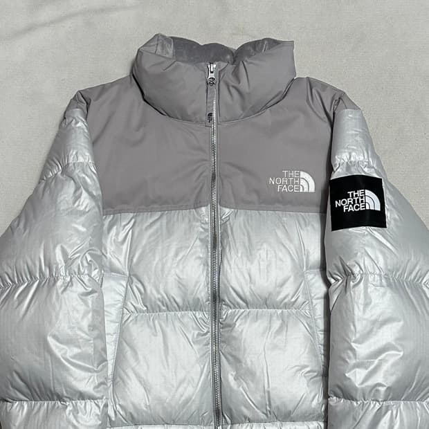 S 새상품 노스페이스 화이트라벨 에코 눕시 패딩