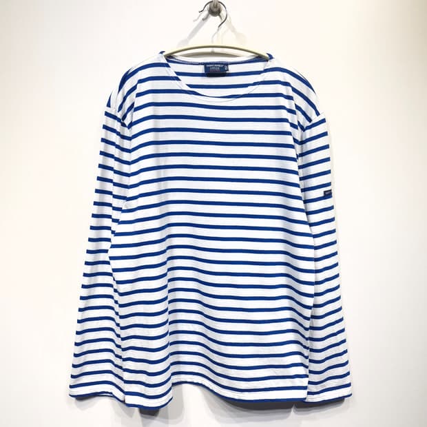 세인트제임스(SAINTJAMES)밍콰이어 모던 스트라이프 롱슬리브