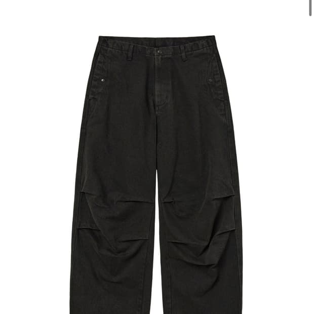 [3] 해칭룸 스노우진 더스티 블랙 팬츠