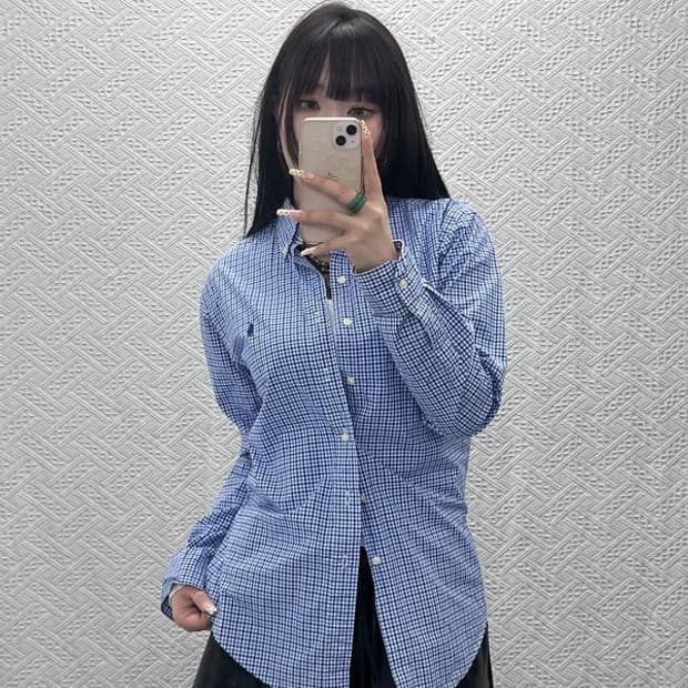폴로 랄프로렌 컨트리 레트로 빈티지 체크 셔츠 S C09704