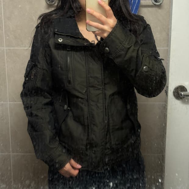 버카루 빈티지 자켓 (카키 L)