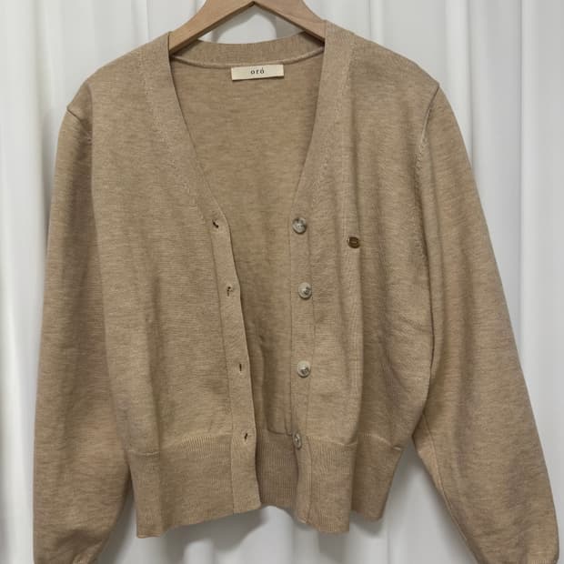 [새상품] oro 오로 비스코스 가디건