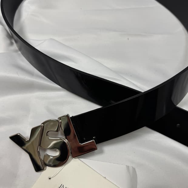 생로랑 실버 벨트