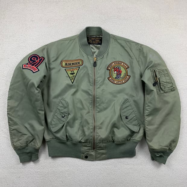 90‘s 테드컴퍼니 L-2B 데빌맨 플라이트 자켓