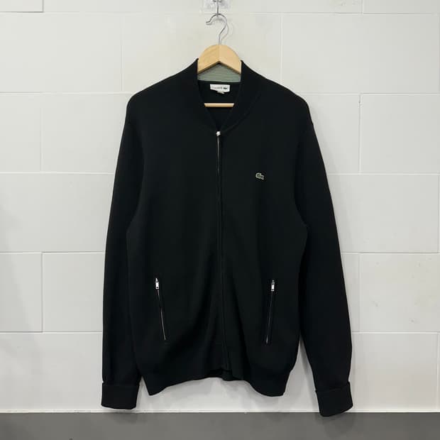 라코스테 니트 집업